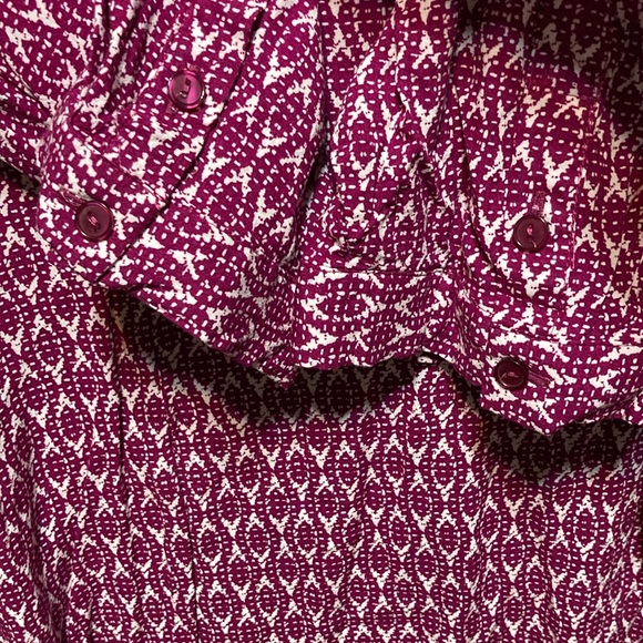 Artisan NY Plus size 3X rayon pullover top vneck EUC 11021 - Picture 4 of 7